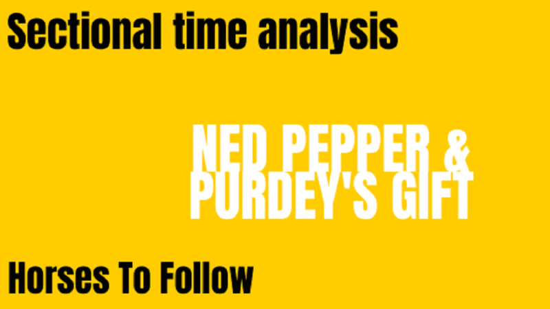 Ned Pepper & Purdey's Gift Horses To Follow