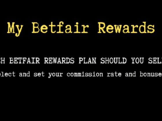 My Betfair rewards plan